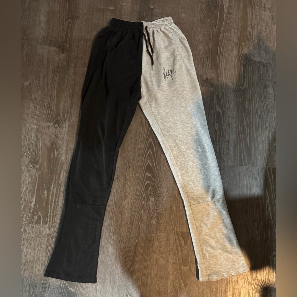Black and Gray Joggers